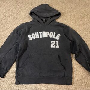 Grey Southpole hoodie